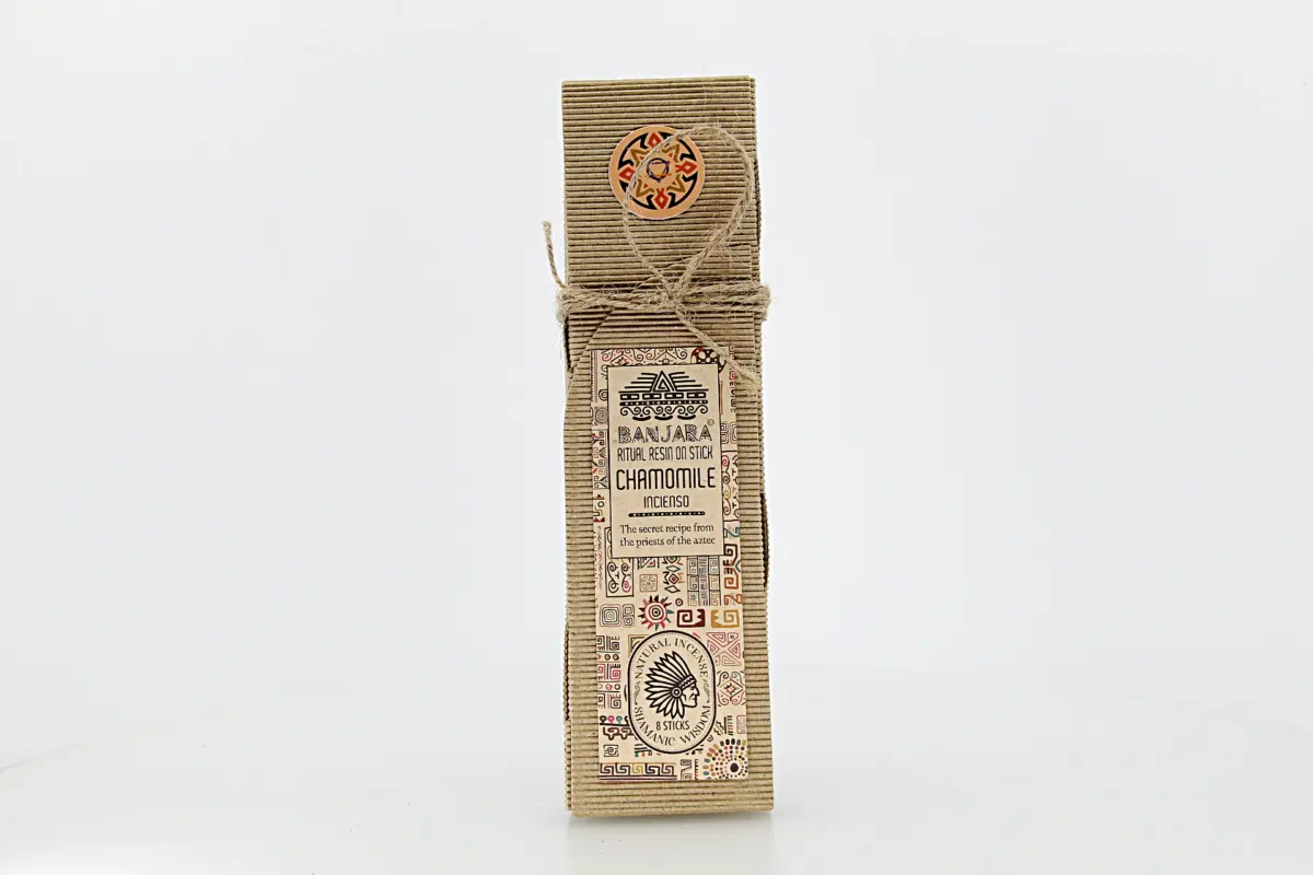 O incenso Banjara é originário da Índia e produzido artesanalmente por artesãos da comunidade tribal Banjara