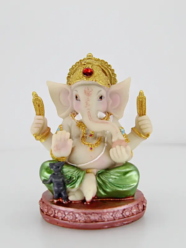 Ganesha une espiritualidade e elegância na decoração.