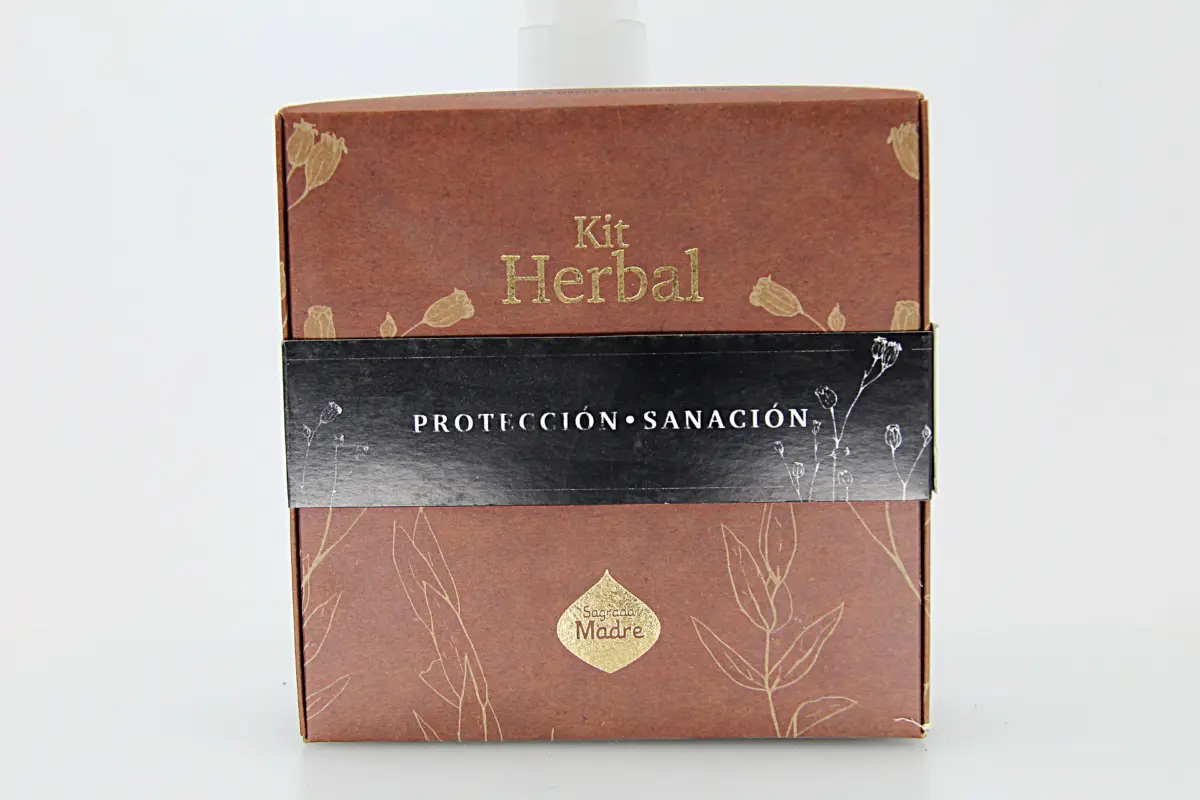 O Kit Herbal Proteção & Cura reúne uma seleção de ervas naturais tradicionalmente utilizadas para purificação energética