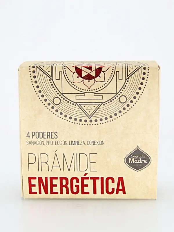 A Pirâmide Energética 4 Poderes Olíbano é um incenso artesanal