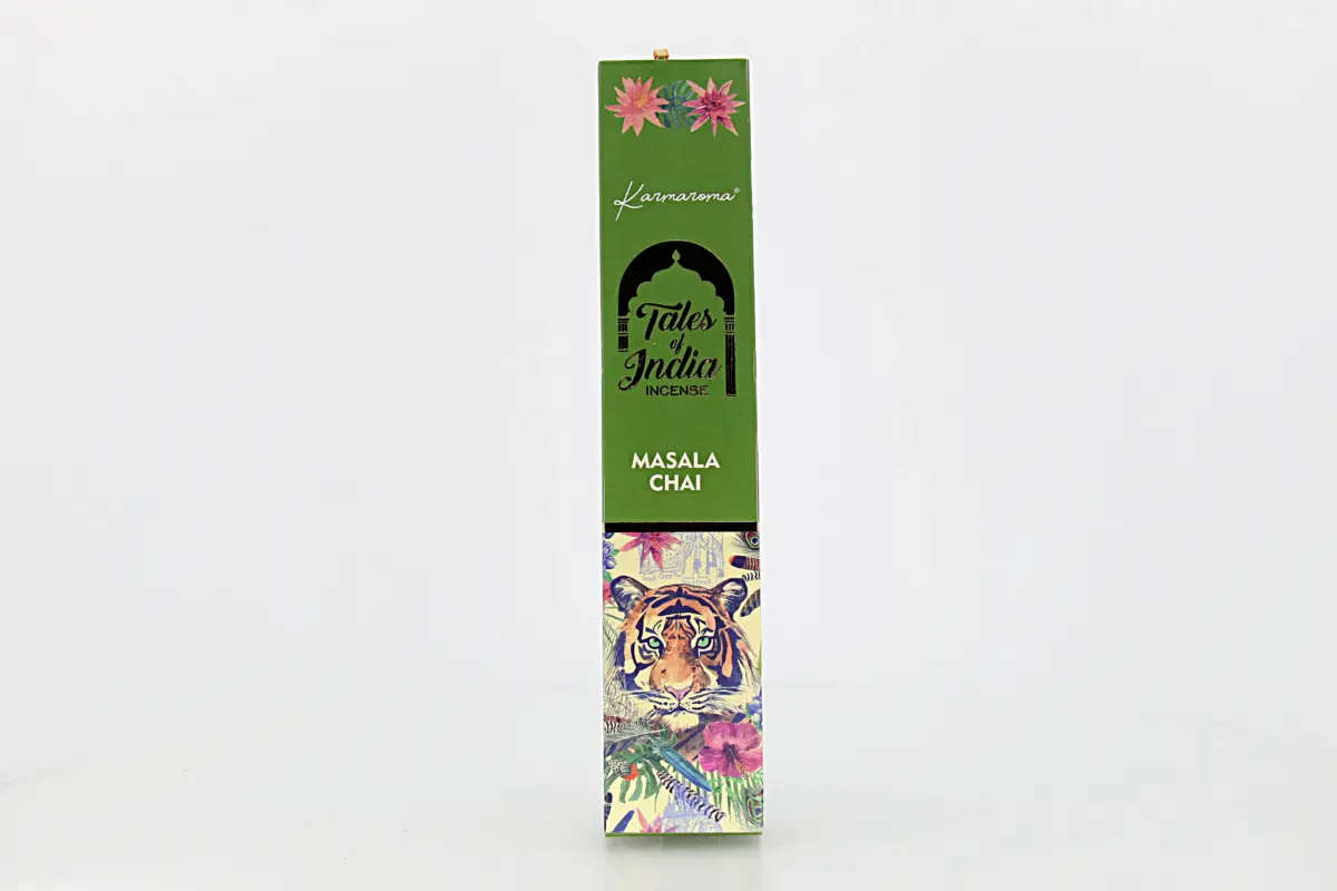 O incenso Tales da Índia Masala Chai
