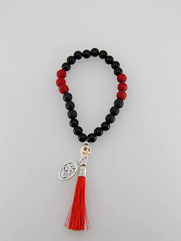 Um japamala é um cordão de contas utilizado na meditação