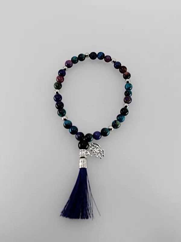 Um japamala é um cordão de contas utilizado na meditação