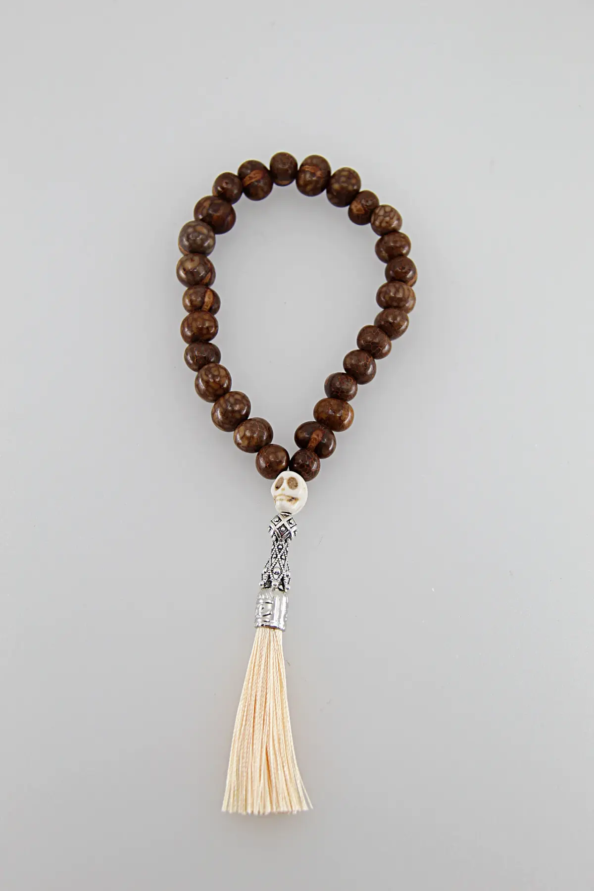Um japamala é um cordão de contas utilizado na meditação