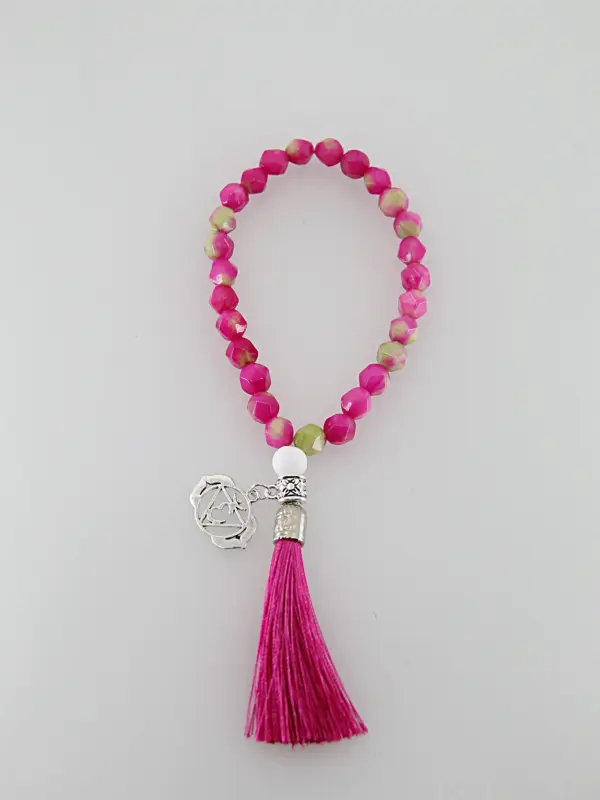 Um japamala é um cordão de contas utilizado na meditação