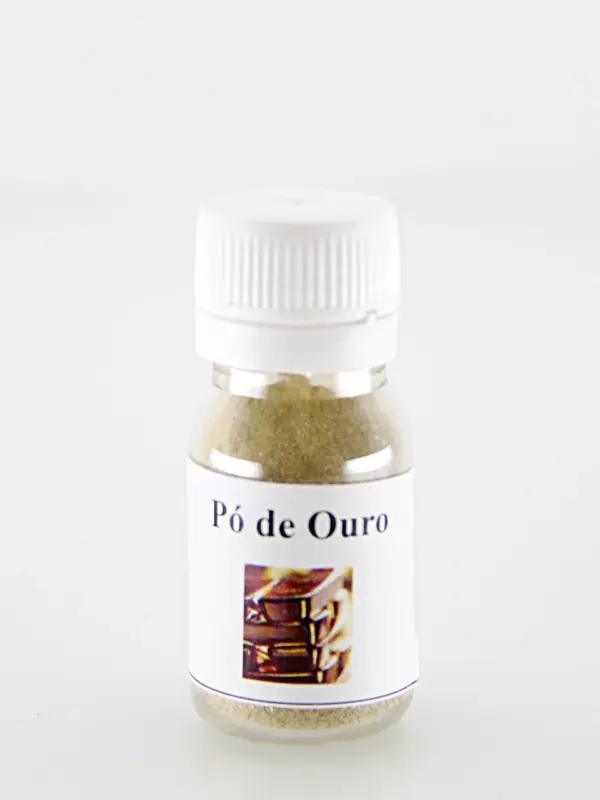 O Pó de Ouro é usado em rituais e oferendas para atrair prosperidade