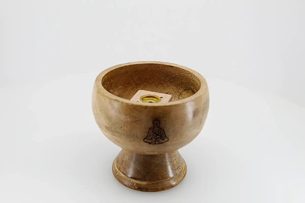 ideal para queimar incensos em forma de cone de forma prática e segura.