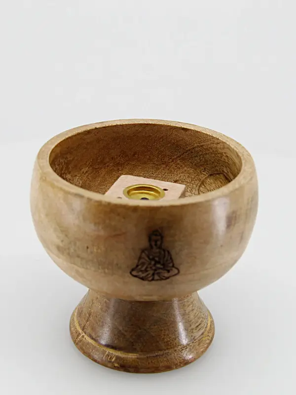 ideal para queimar incensos em forma de cone de forma prática e segura.