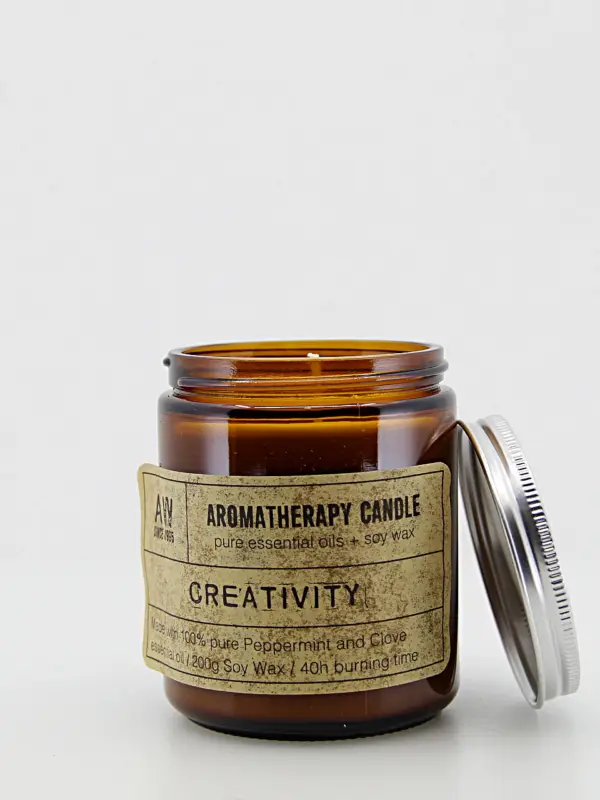 Vela artesanal de aromaterapia
